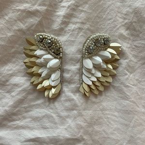 Preppy Feather Earrings